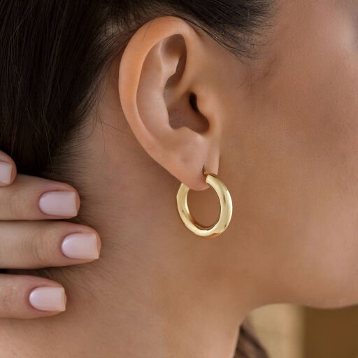 Klasik Halka Küpeler